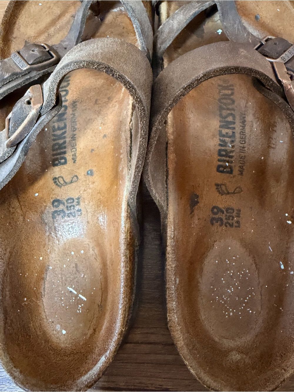 Birkenstock Women's Mayari Sandals Size 39 US 8.5 Brown Strappy Regular Width - Picture 7 of 9